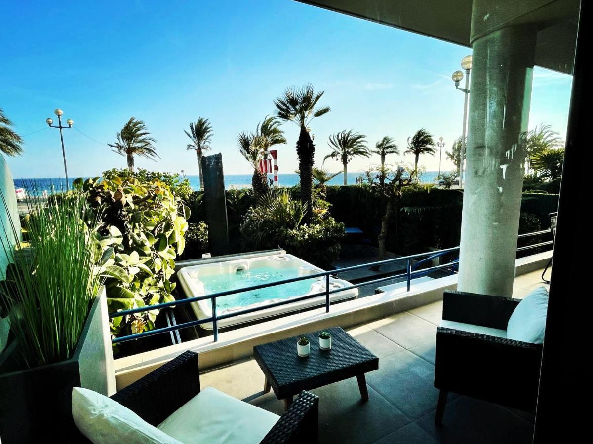 Luxury Garden Jacuzzi Promenade Apartman Nizza Kültér fotó